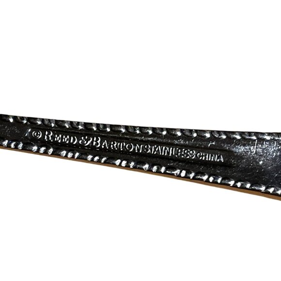 Reed & Barton RDS223 Stainless Salad Forks‎ Set/7 - Picture 4 of 4